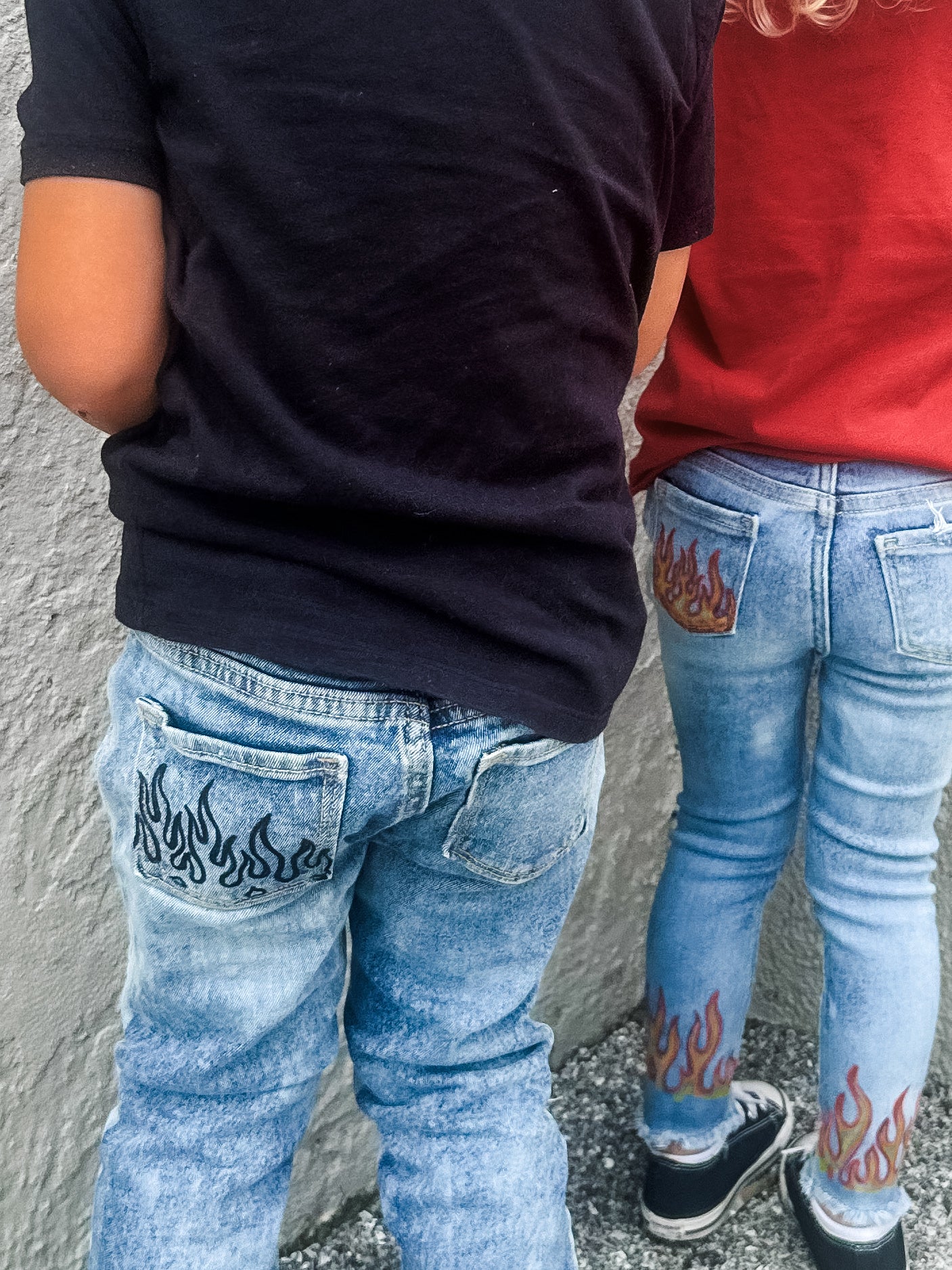 MIDNIGHT FLAME SKINNY JEANS (Boys & Girls)