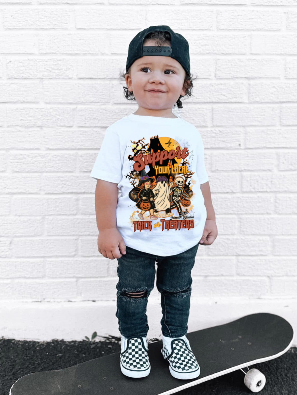 Support Your Local Trick or Treaters (Adult & Kids Tee)