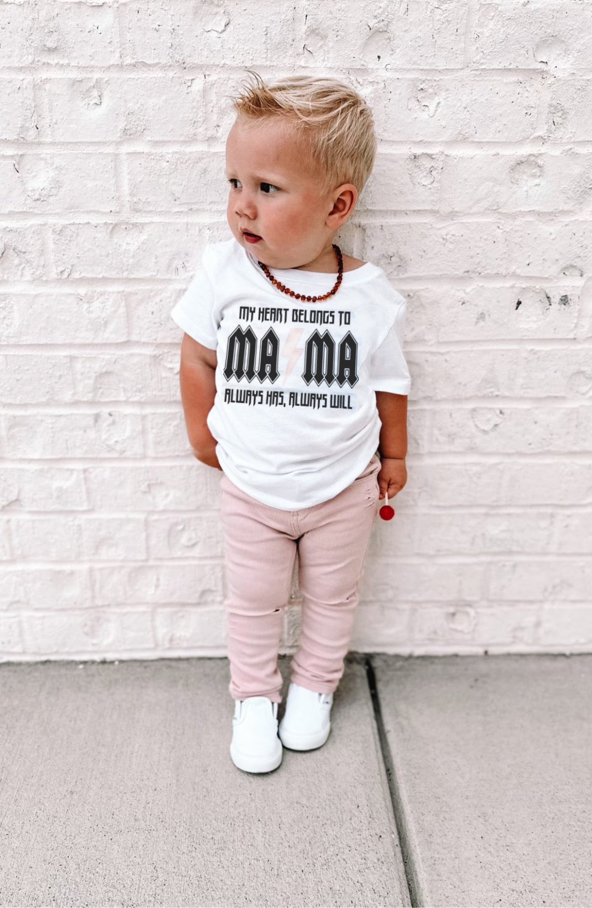 MY HEART BELONGS TO MAMA (Kid’s Tee)