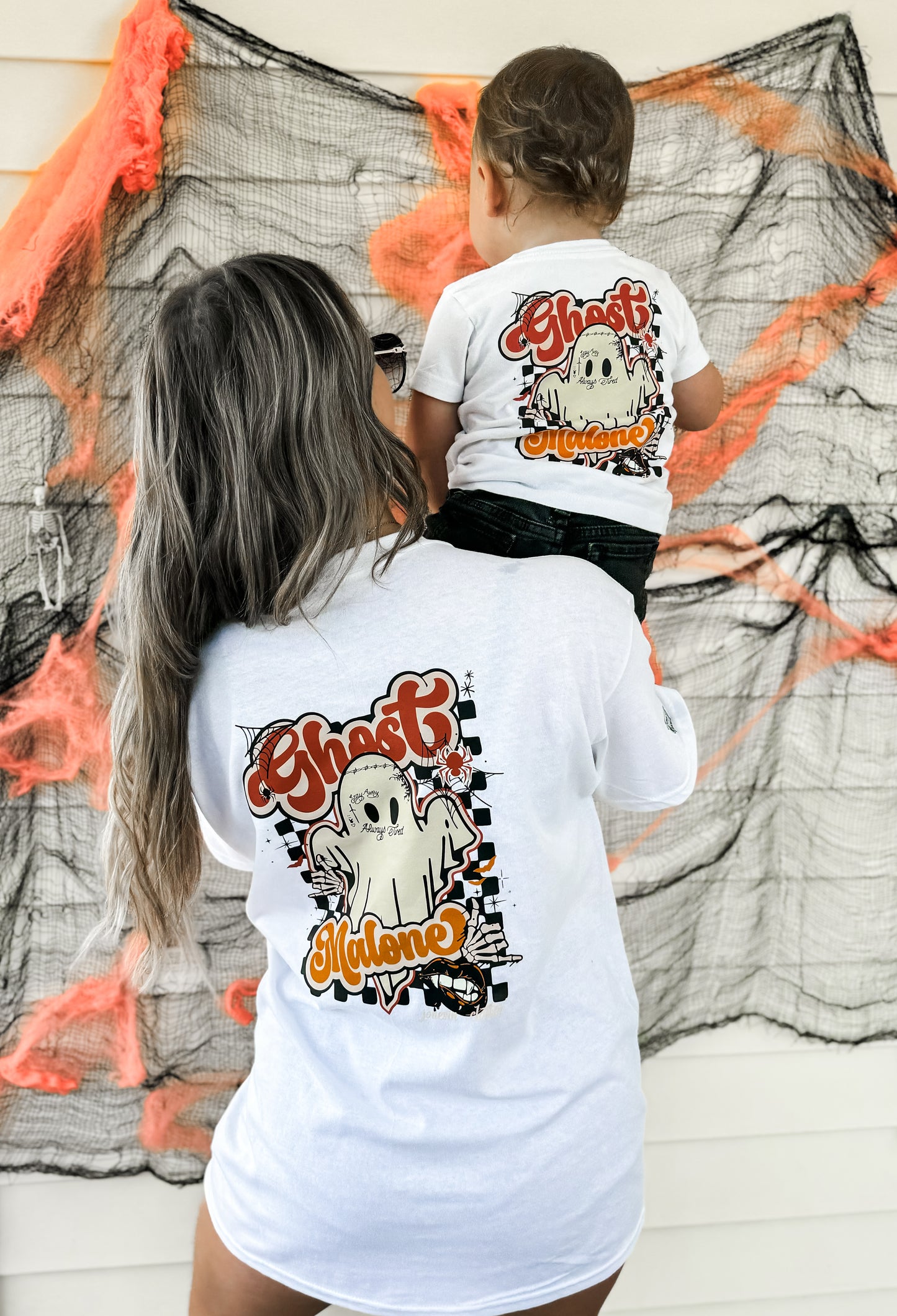 Ghost Malone Checkered (Kids & Adult Tee)