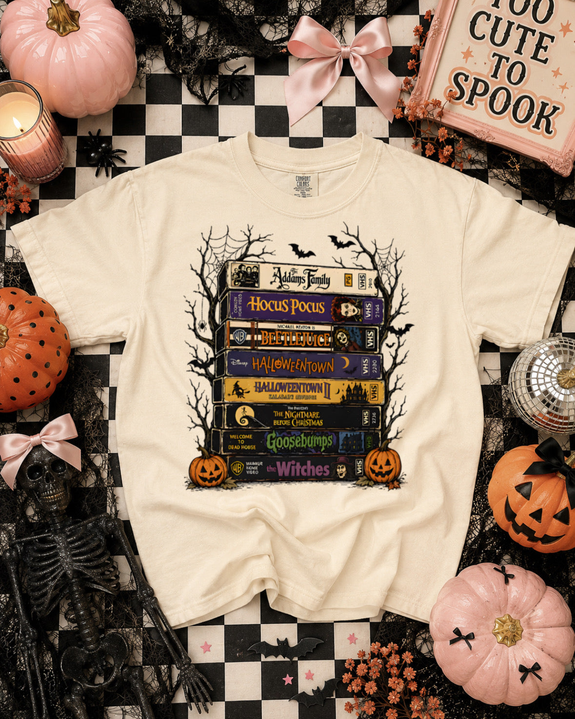 Halloween VHS Movie Tee (Adults)