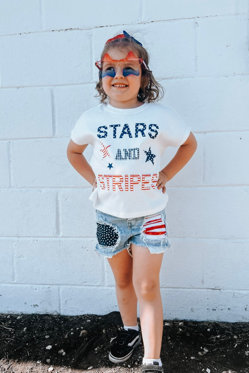 Patriotic Patch Shorts (Boys & Girls)