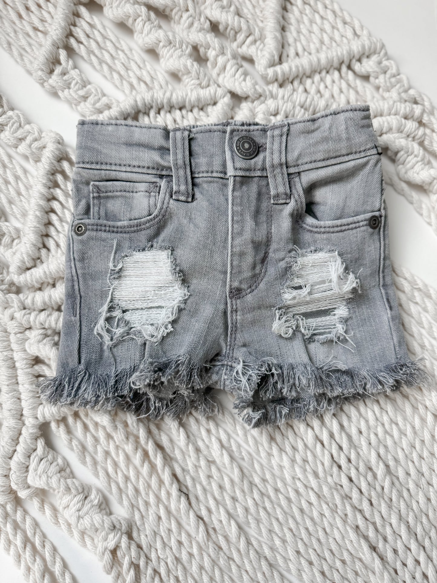 12-18 Month Gray Shorties (Girls)