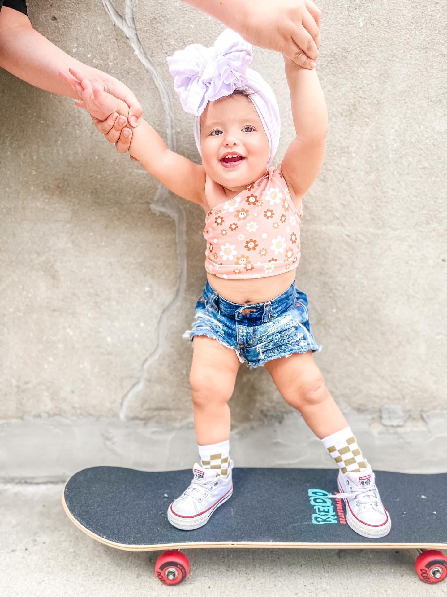Brook’s Bleach Wash Shorts (Boys & Girls)