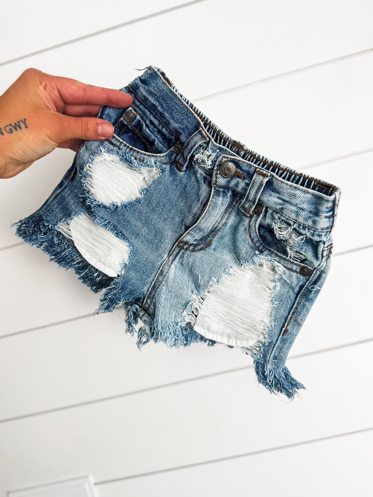 18-24 Month Vintage Girls Shorts