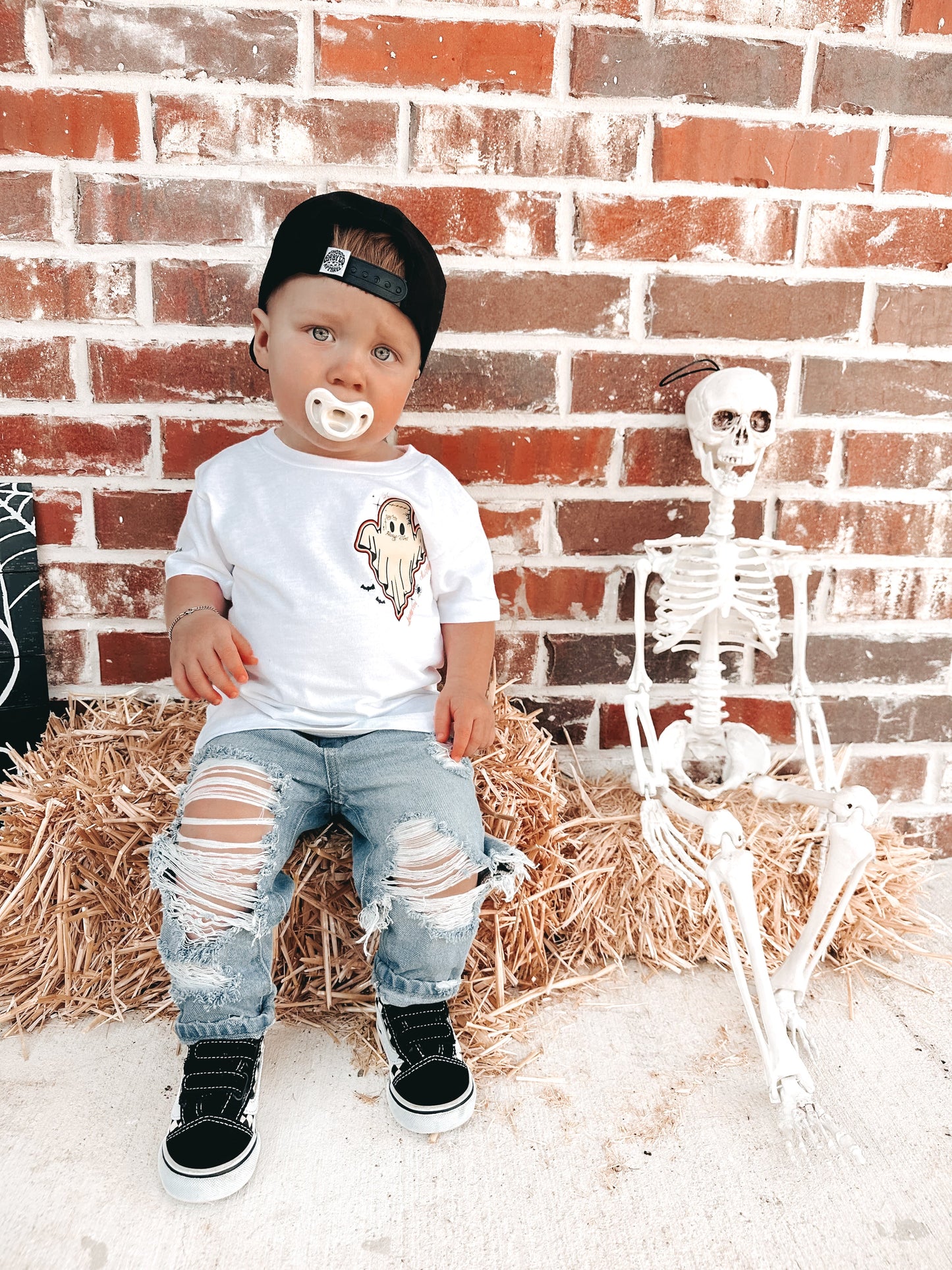 Ghost Malone Checkered (Kids & Adult Tee)