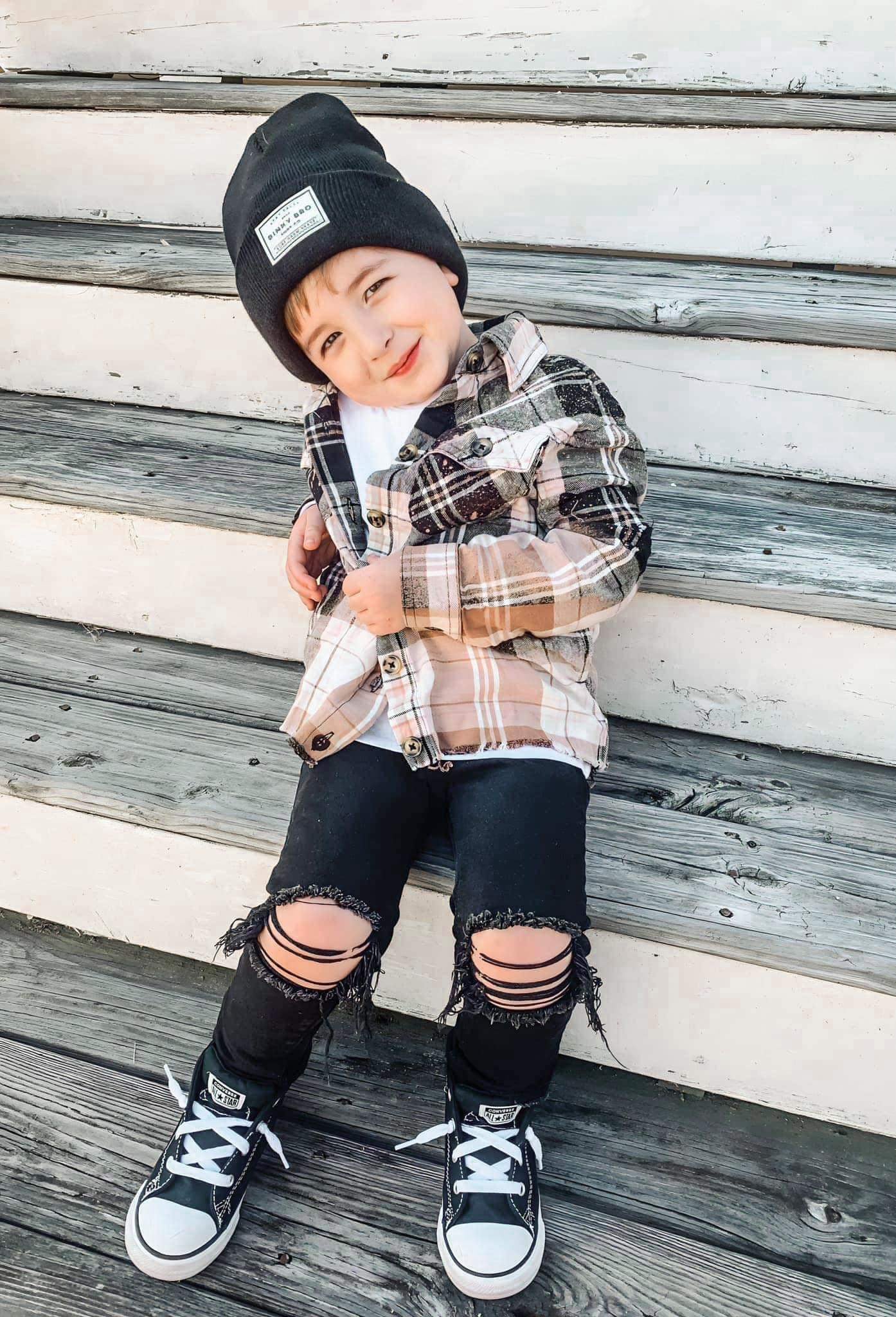 Flint’s Black Skinny Jeans (Boys & Girls)