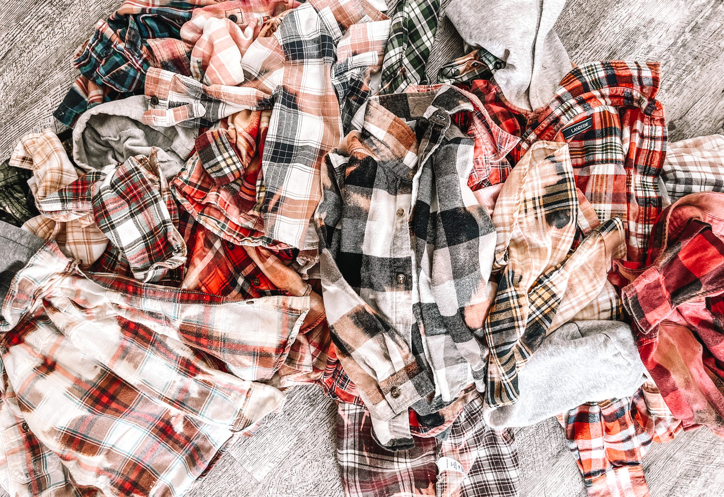 Mystery Bleached Flannels (Kids)