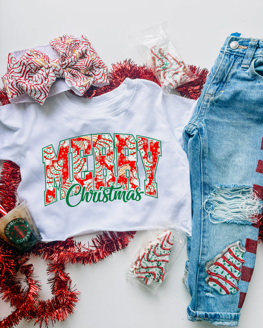 MERRY TREE CAKE CHRISTMAS (Adult & Kid)