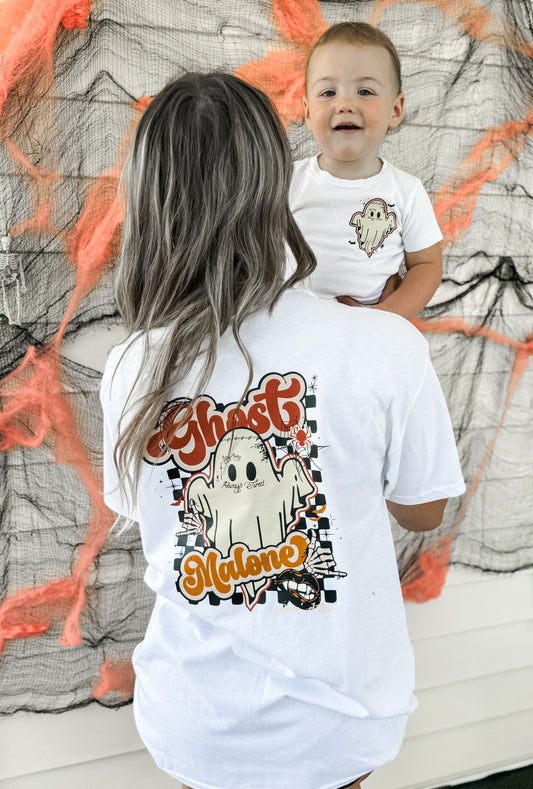 Ghost Malone Checkered (Adult Tee)