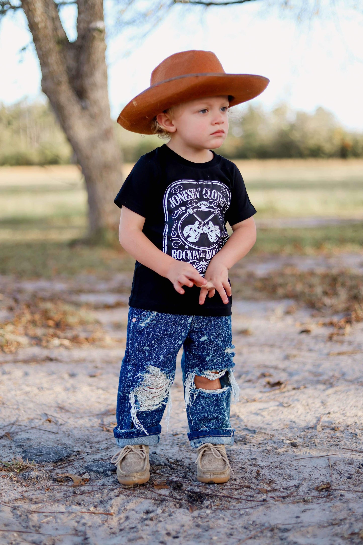 Bleach Splatter WRANGLER Cowboy Cut Jeans (Boys & Girls)