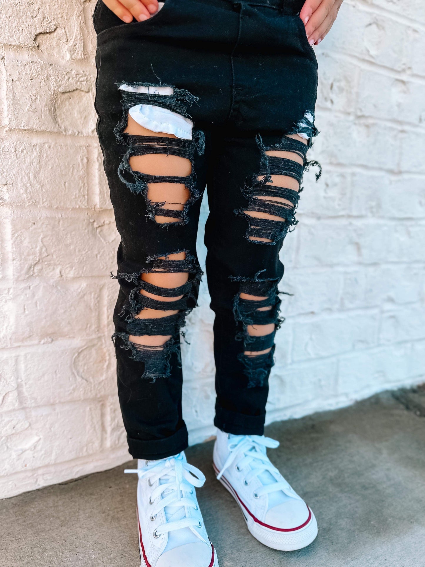 Flint’s Black Skinny Jeans (Boys & Girls)