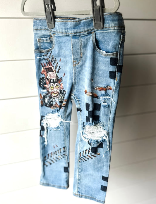 2T Zombie Truck Skinny Jeans