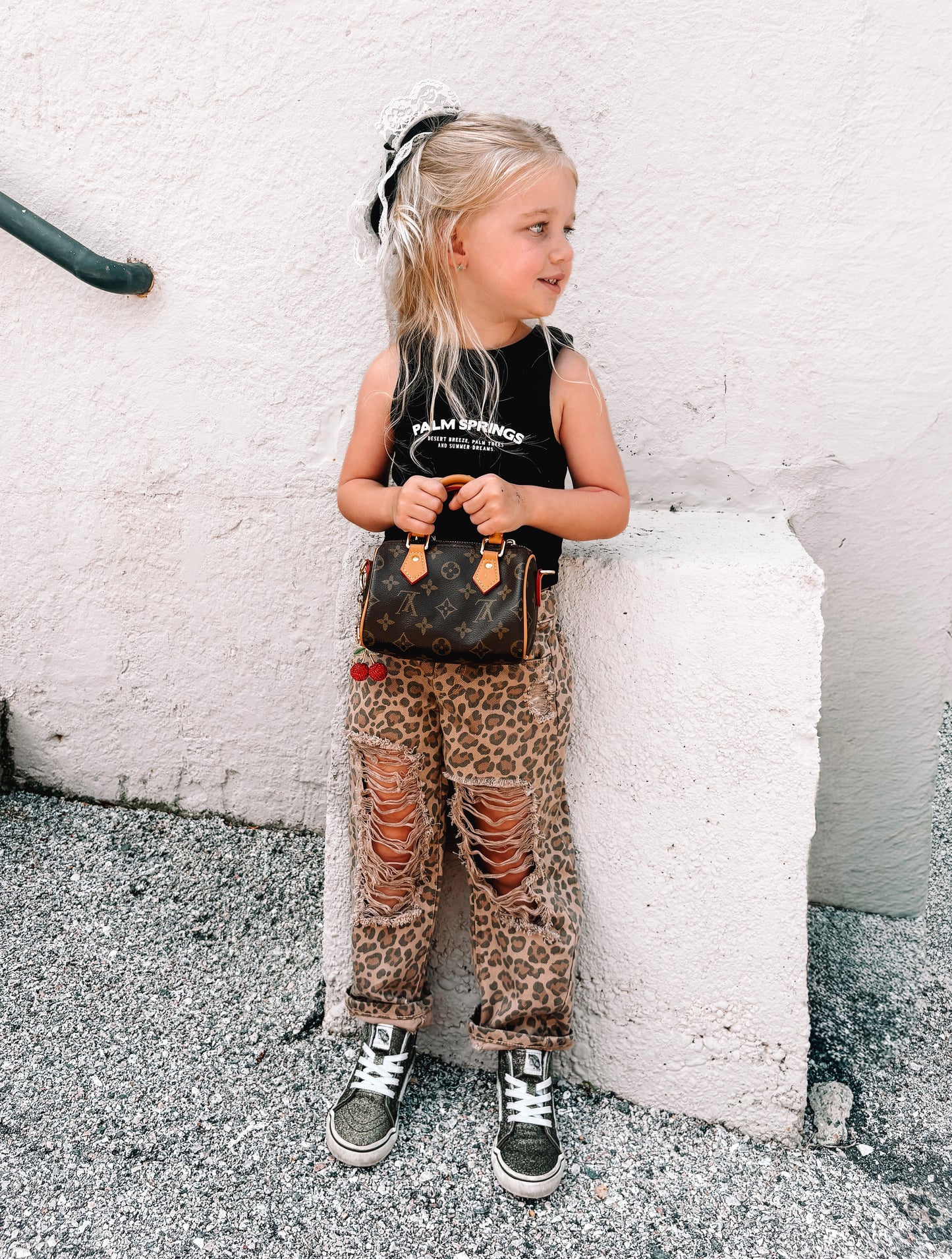 Leopard Barrel Jeans (Unisex)