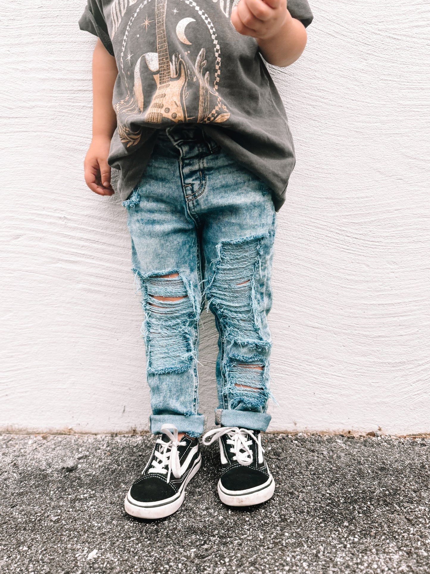 Acid Wash Skinny Jeans (Boys)