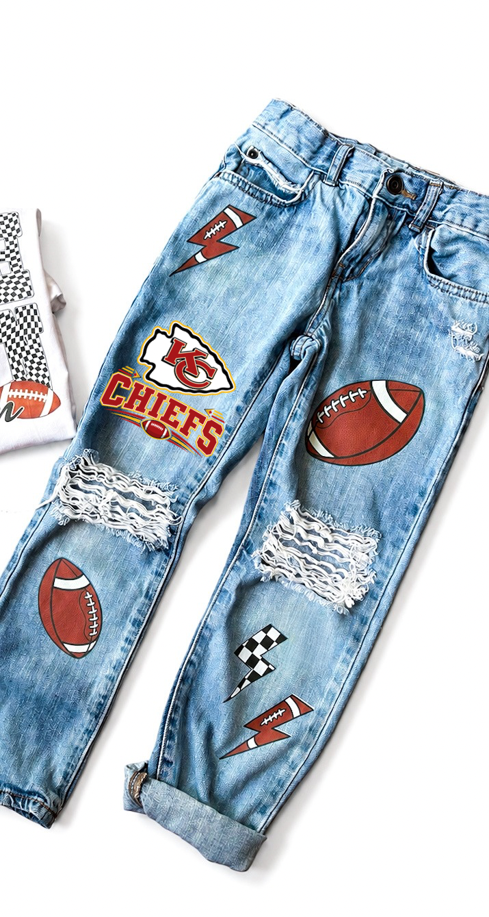 GAME DAY FOOTBALL JEANS (Boys & Girls)