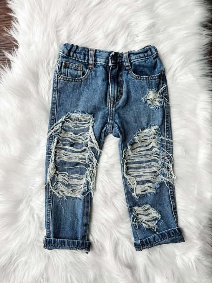 3T Unisex Straight Wrangler Jeans