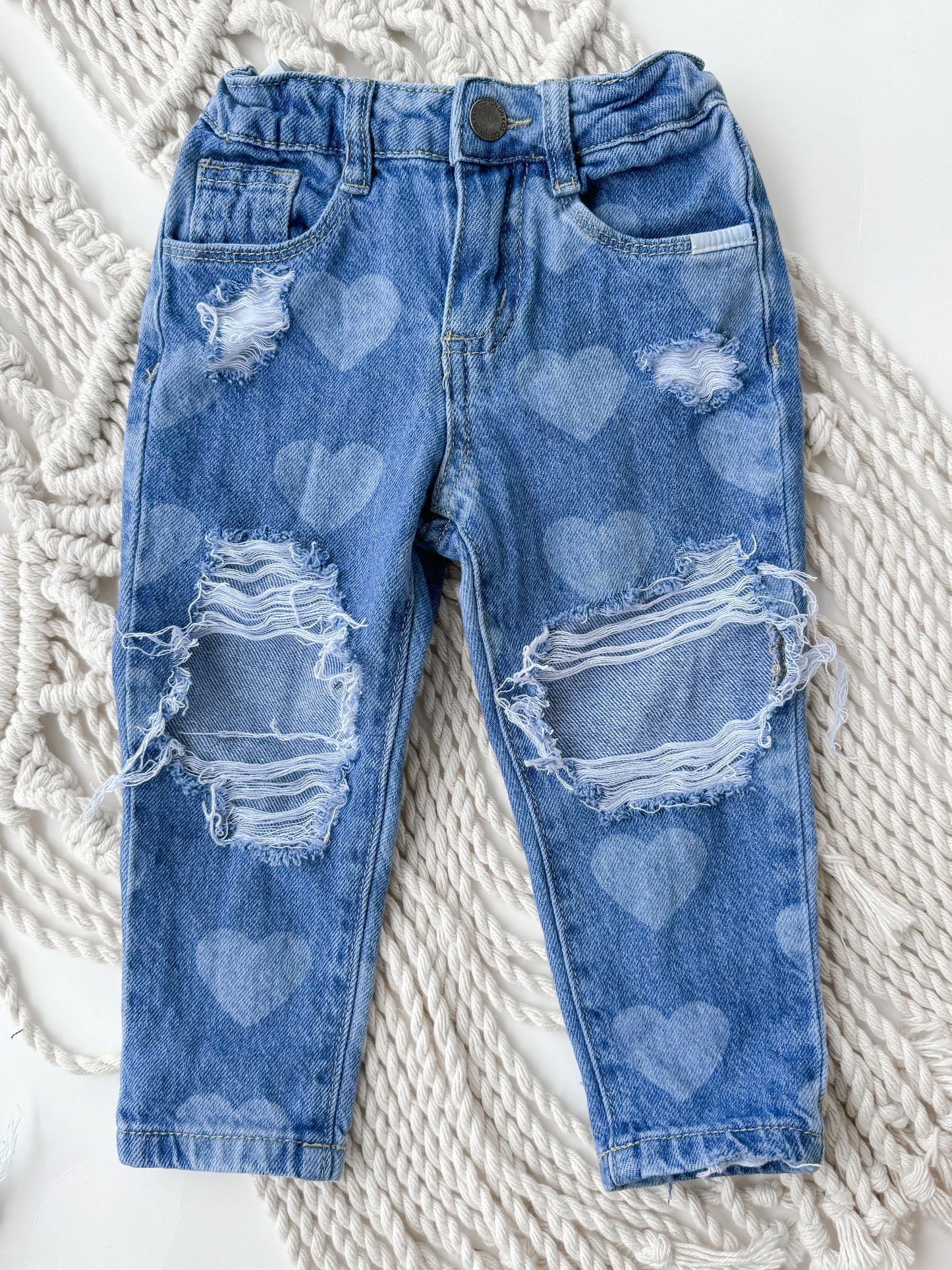 2T Heart Denim (Girls)