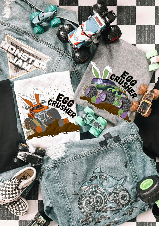 Egg Crusher Monster Trucks Tee