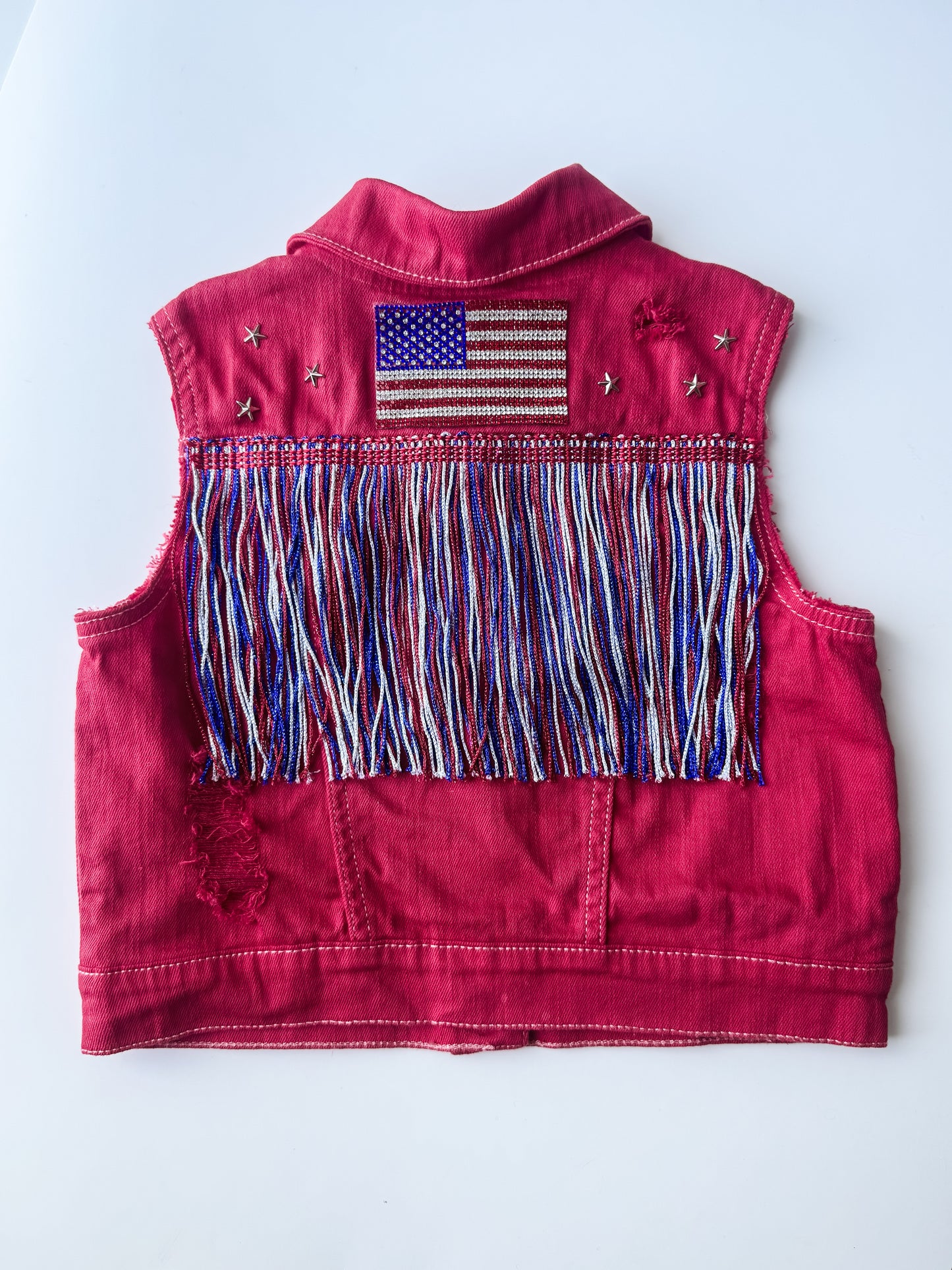 4T Red USA Boujee Vest