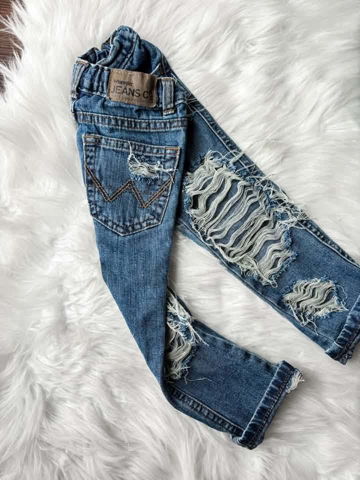 3T Unisex Straight Wrangler Jeans
