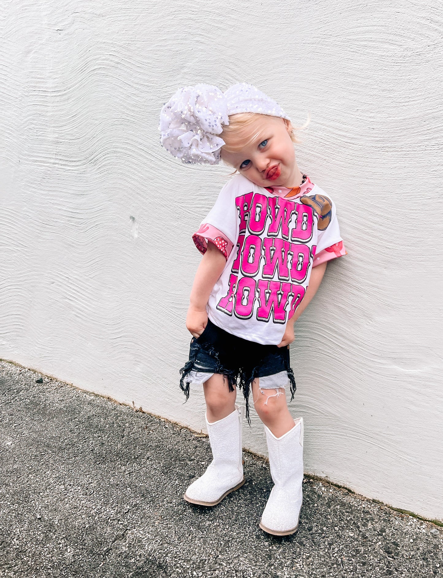 Cowboy Cut Black Wrangler Shorts (Boys & Girls)