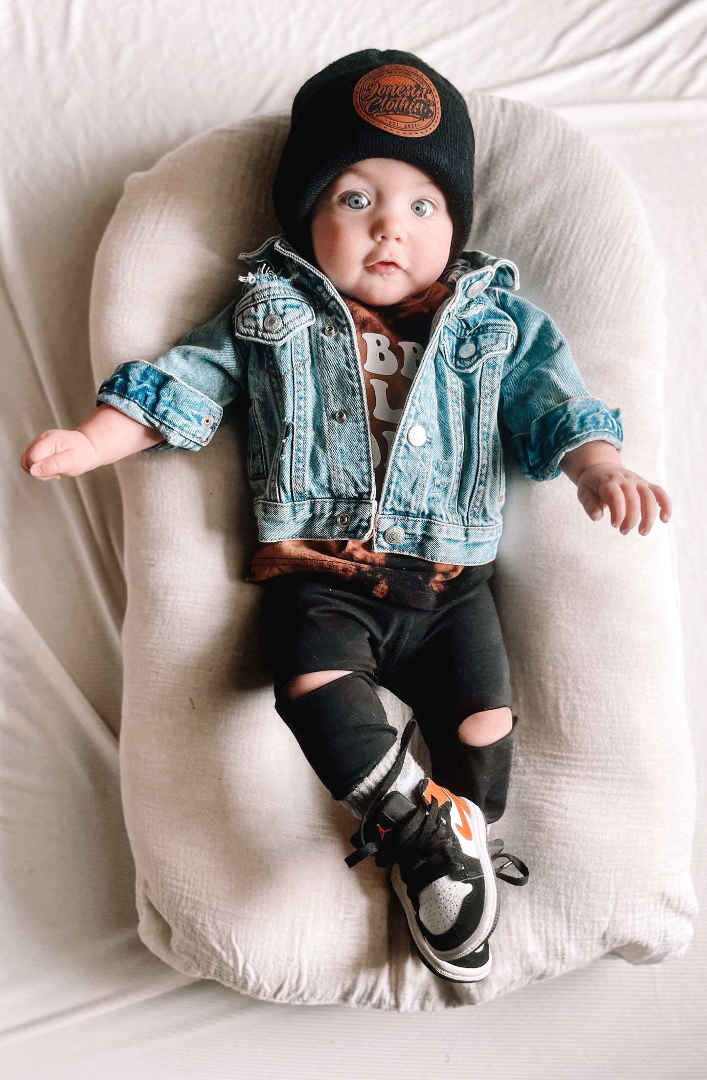 Baby Light Wash Jean Jacket (Boys & Girls)