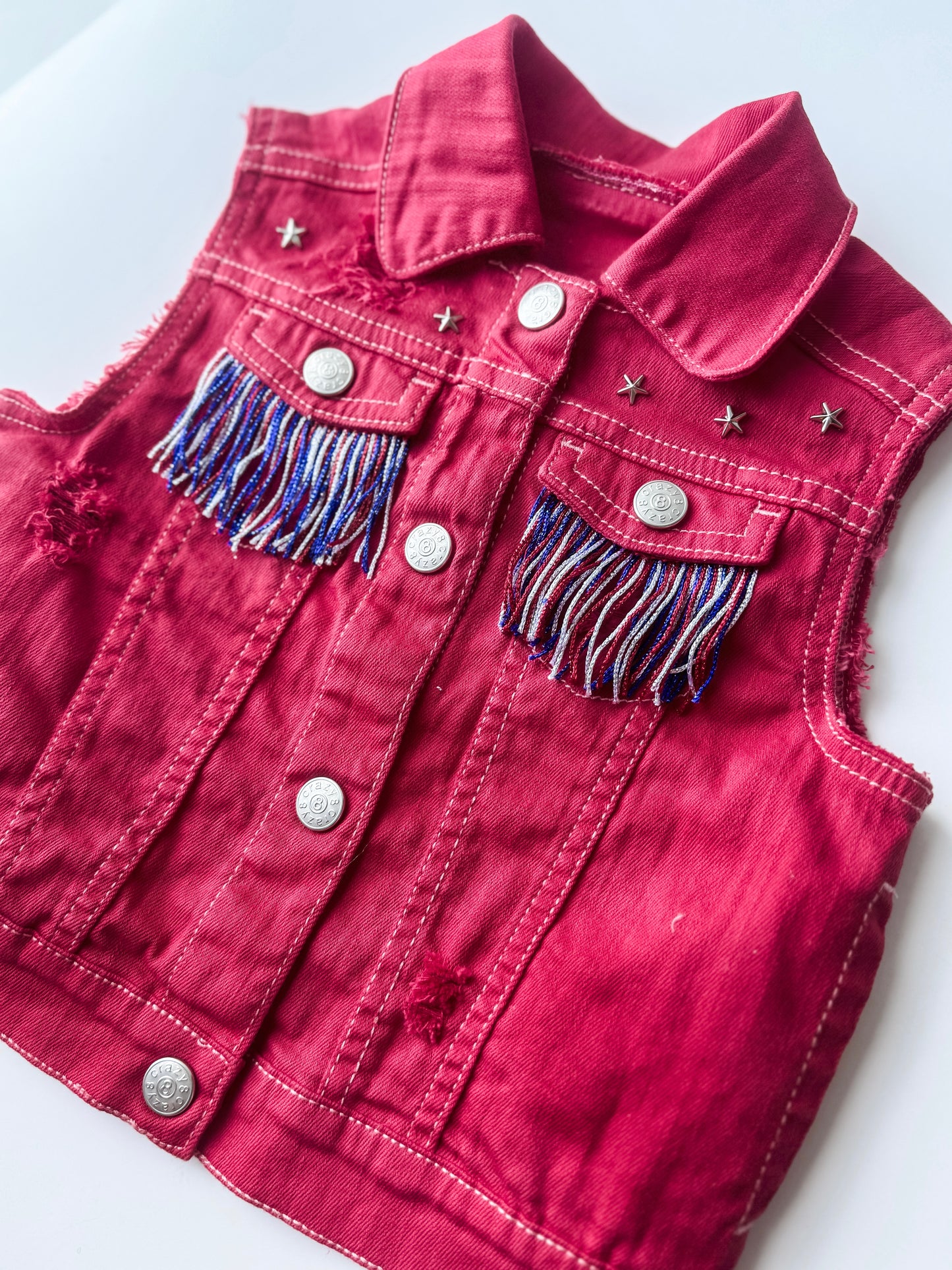 4T Red USA Boujee Vest