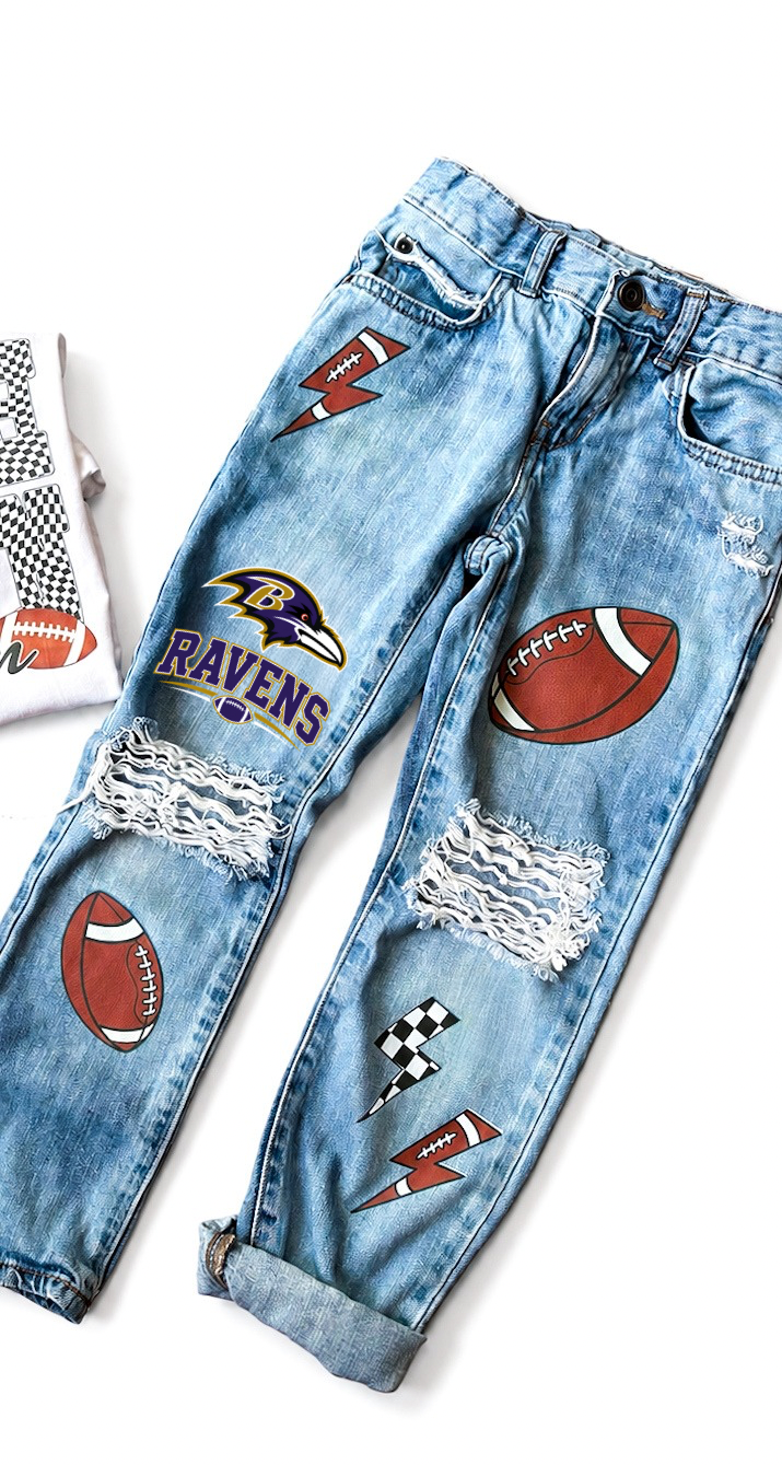 GAME DAY FOOTBALL JEANS (Boys & Girls)