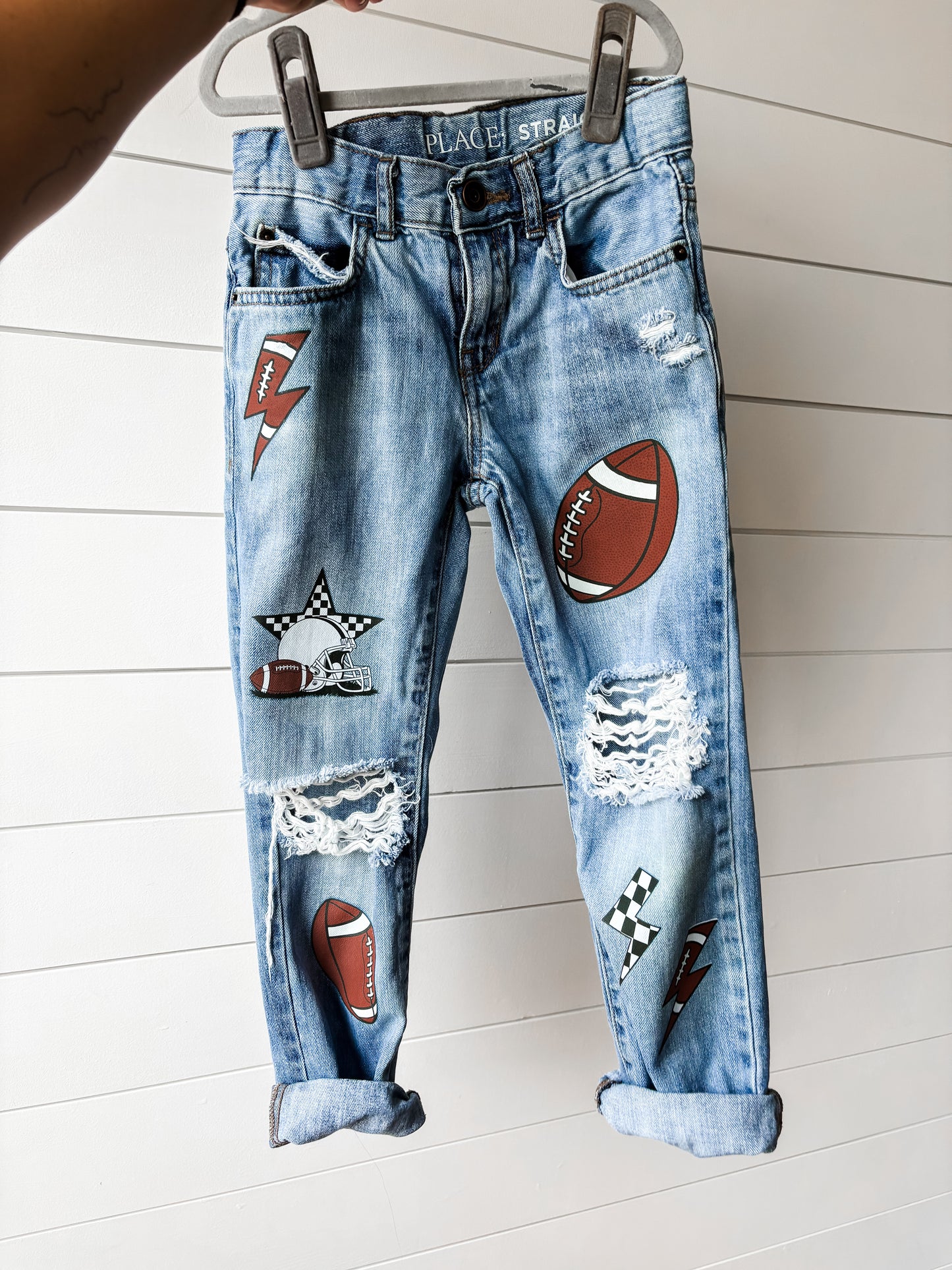 GAME DAY FOOTBALL JEANS (Boys & Girls)