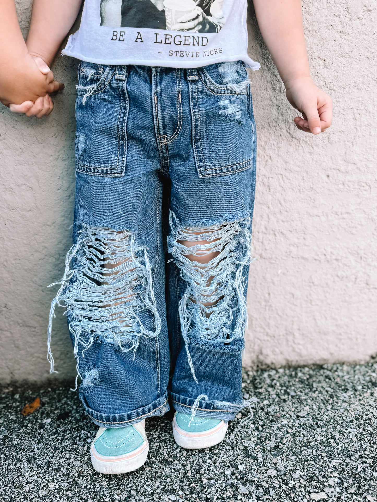 90’s Style Wide Leg Jeans (Girls)