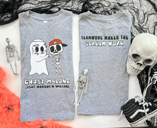 GHOST MALONE & MORGUE’N WALLEN (Adult Tee)