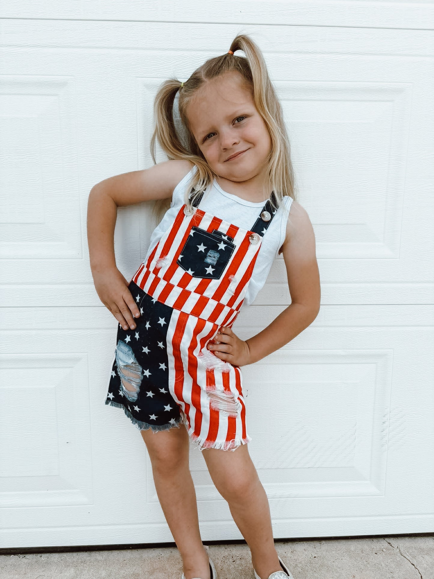 USA FLAG Overalls (Boys & Girls)