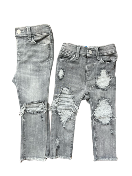 Slate Gray Skinny Jeans (Boys & Girls)