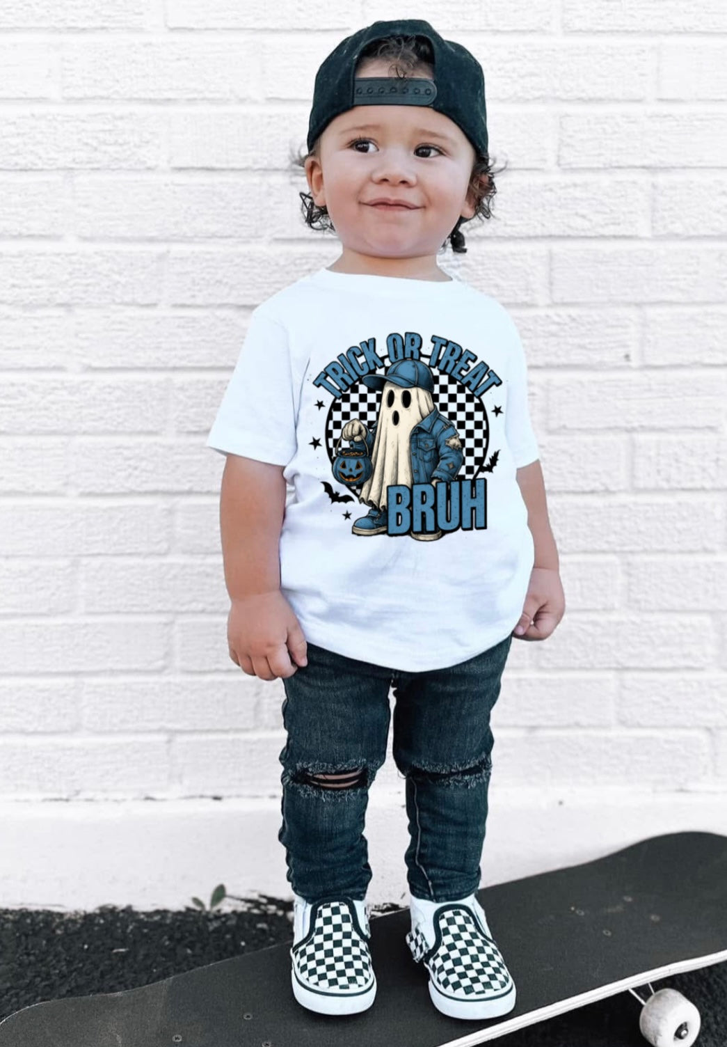 Trick or Treat BRUH (Kids Tee)