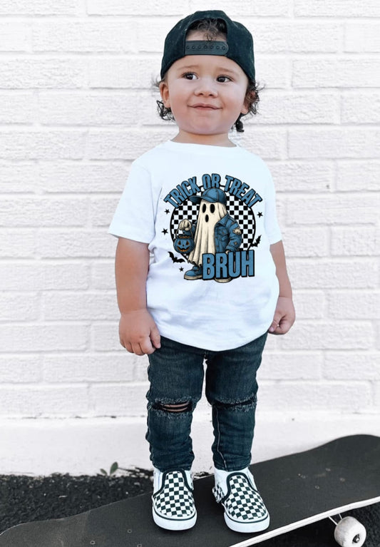 Trick or Treat BRUH (Kids Tee)