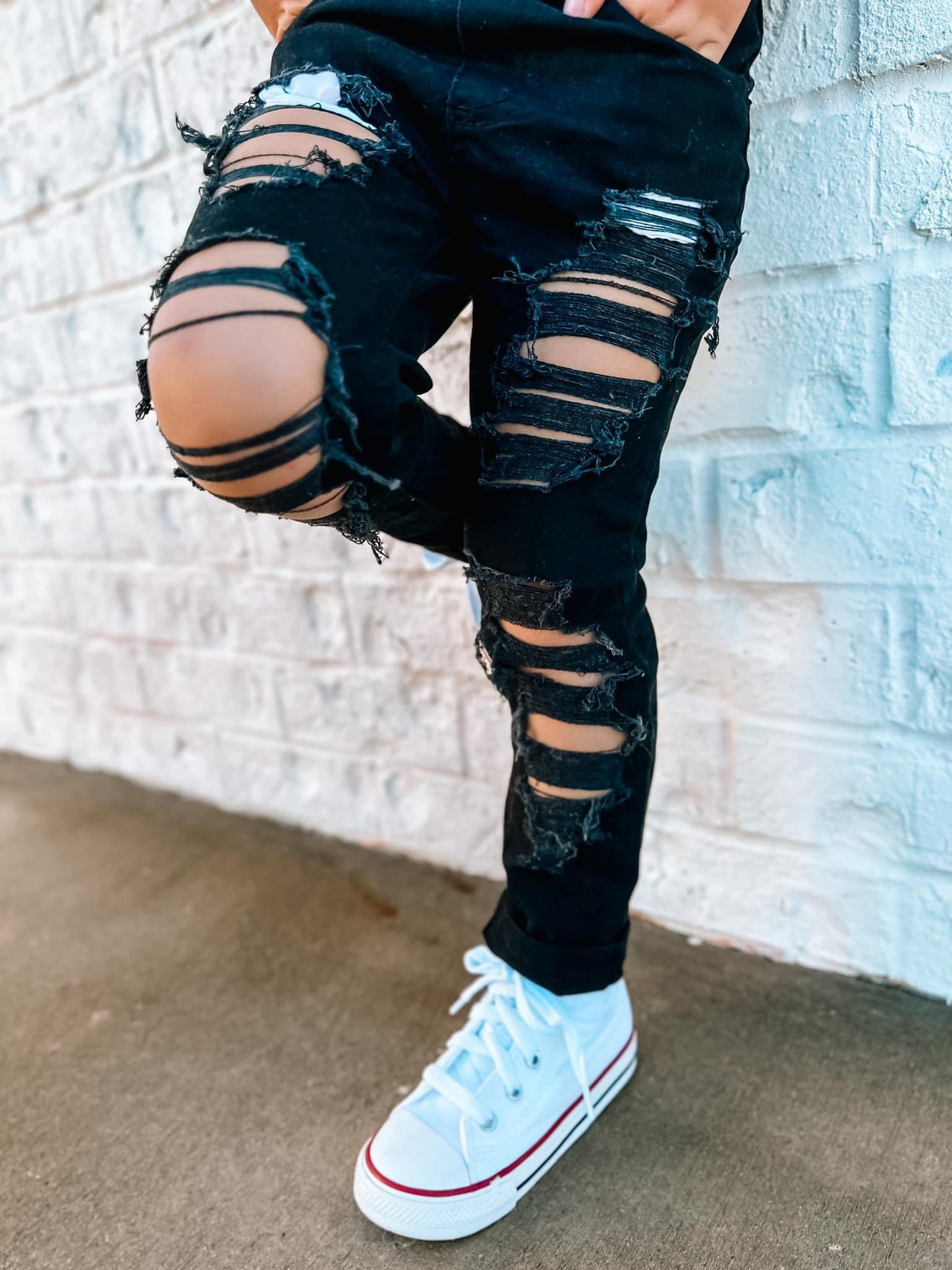 Flint’s Black Skinny Jeans (Boys & Girls)