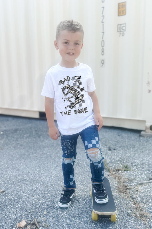 Bad to the Bone (Kids Tee)