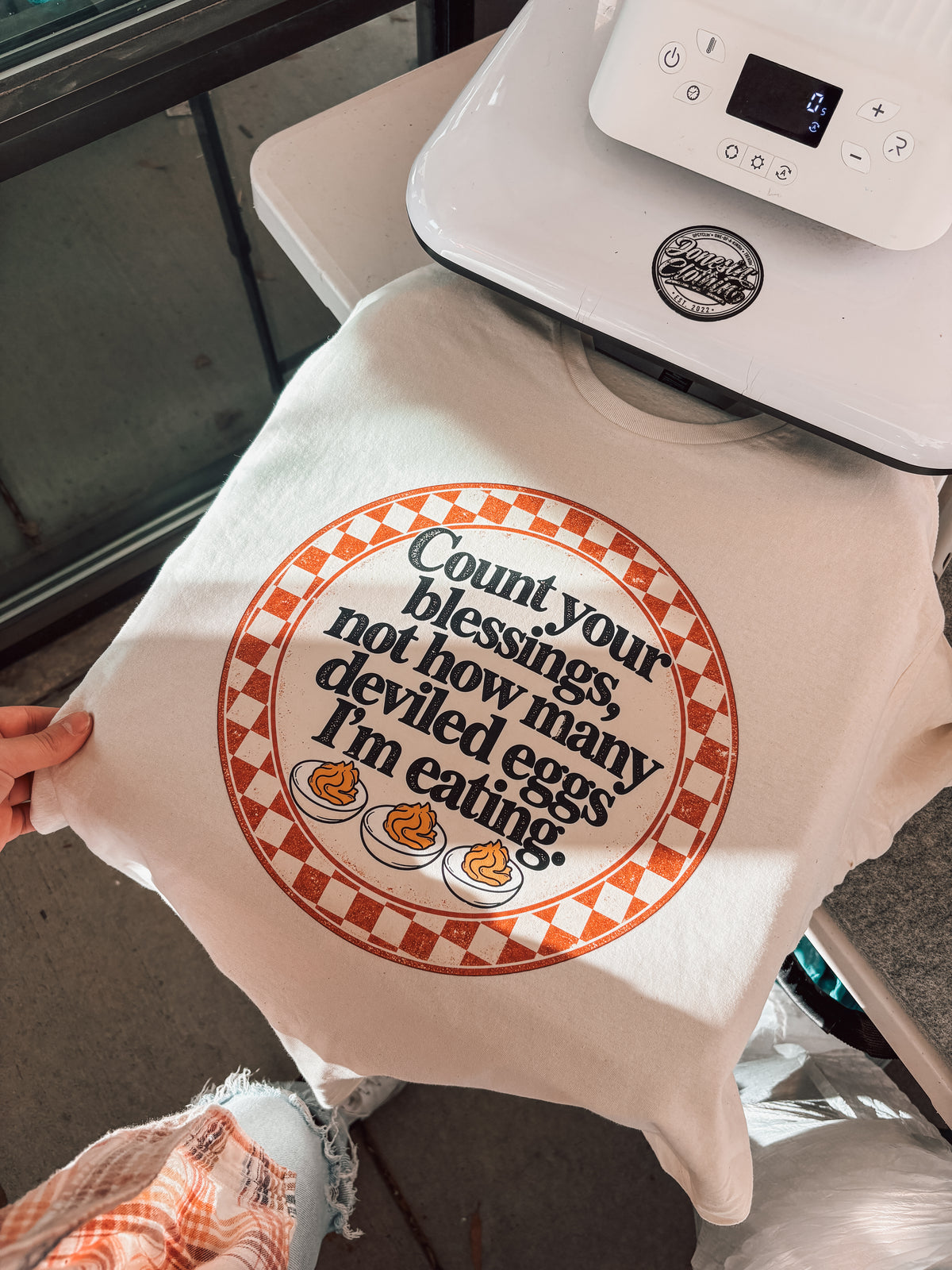 Count Your Blessings Deviled Egg Shirt (Adults)