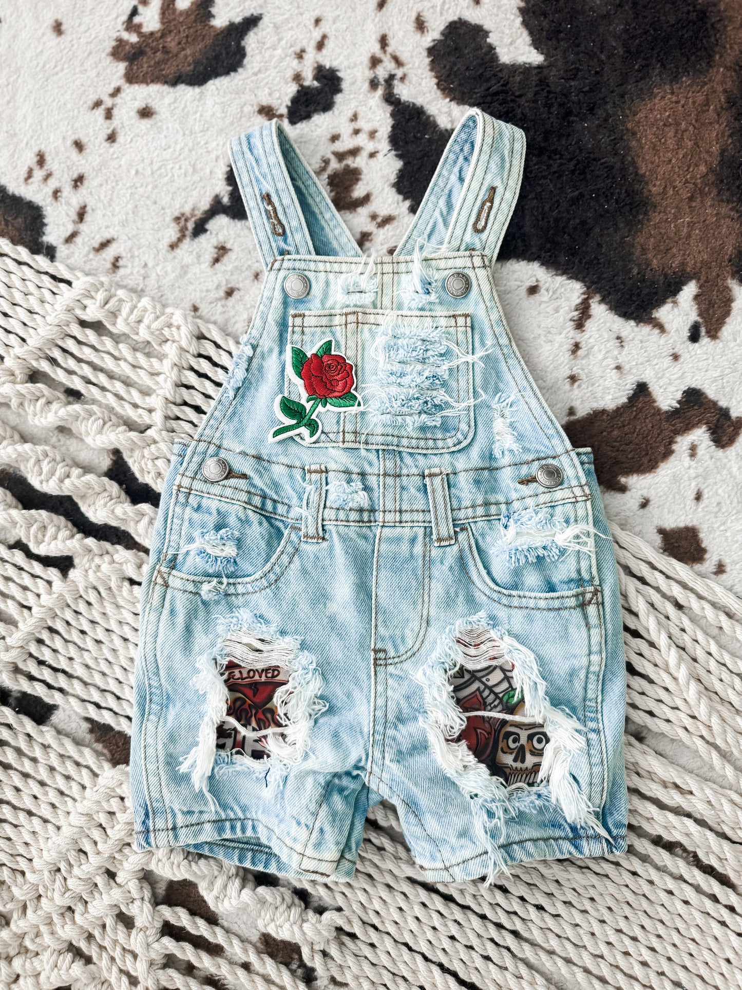 6-12 Month Tattoo Overalls (Unisex)