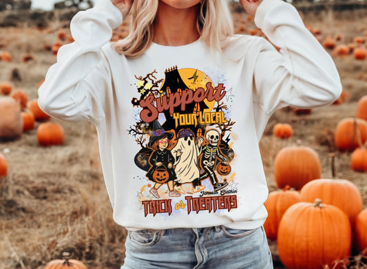 Support Your Local Trick or Treaters (Adult & Kids Tee)