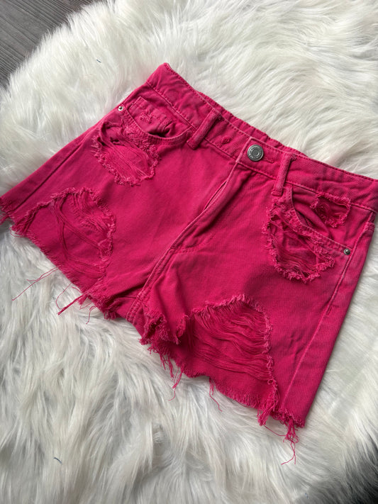 Size 6 Girls Pink Shorts