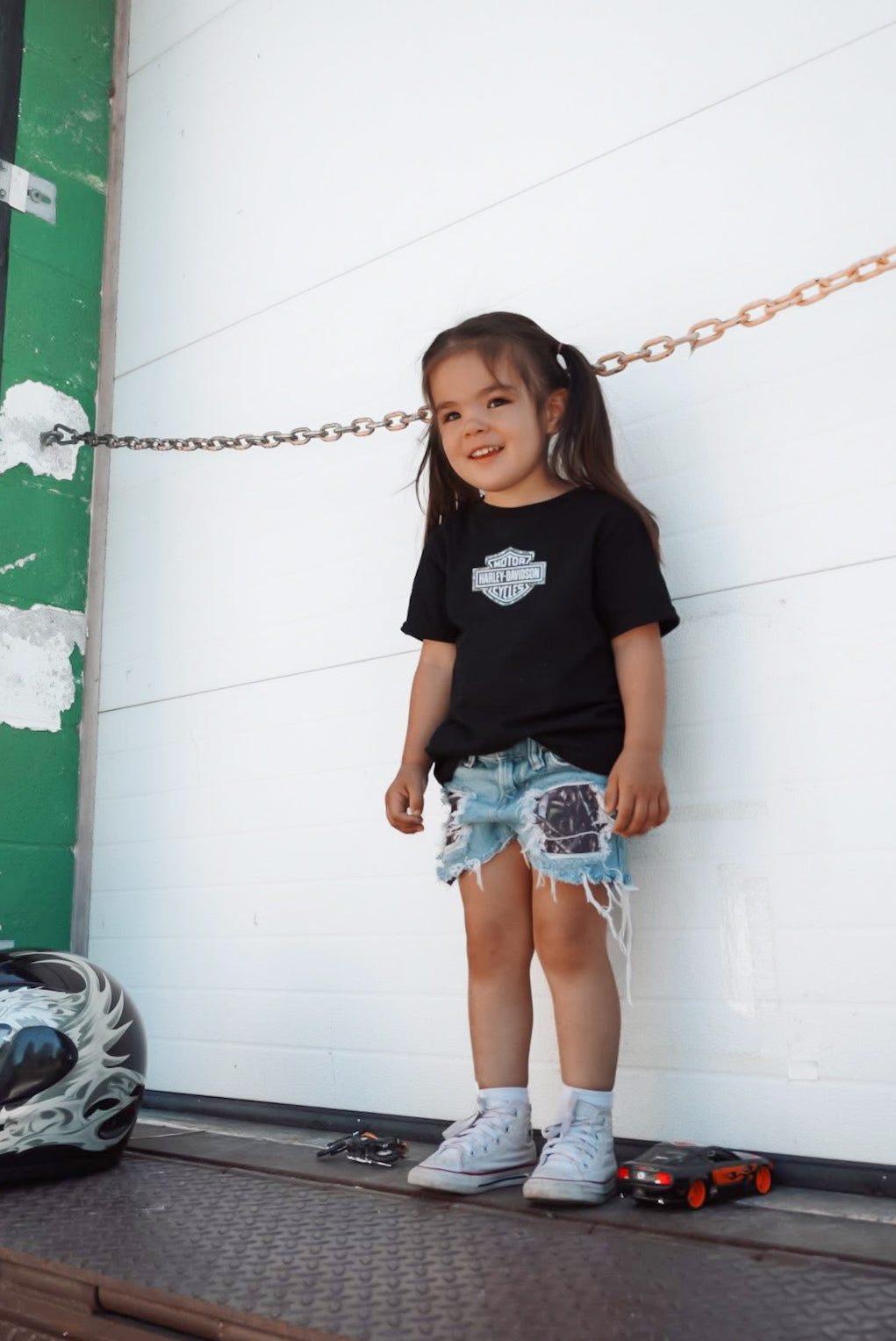Camo Patched Shorts (Boys & Girls)