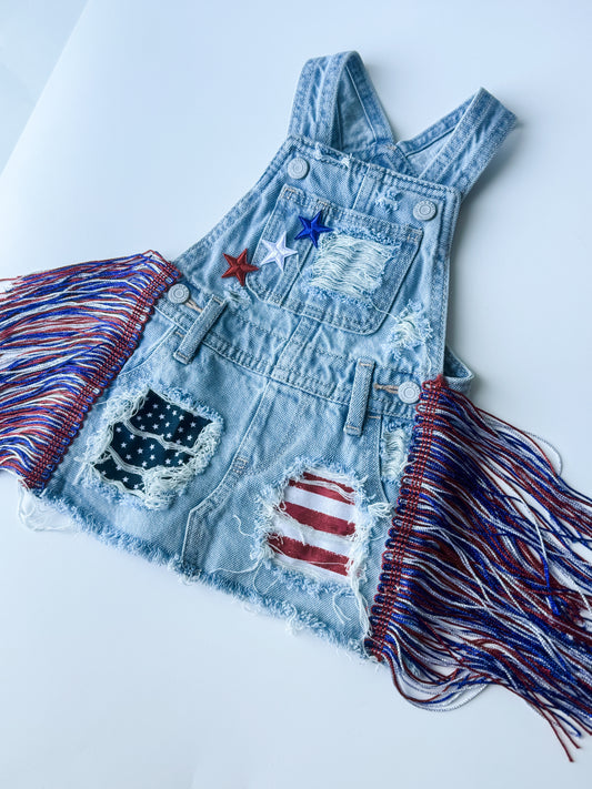6-12 Month Boujee Overall Dress