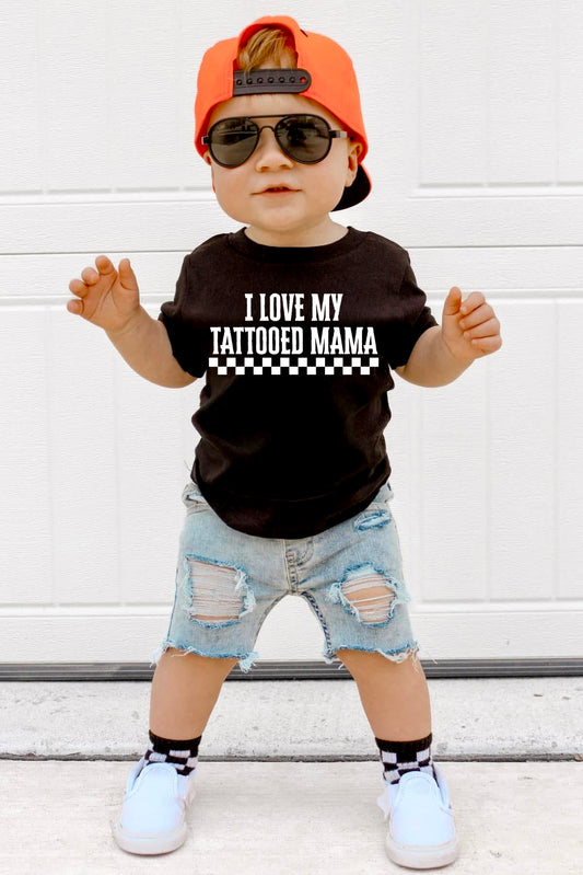 I Love My Tattoed Mama Tee (Kids)