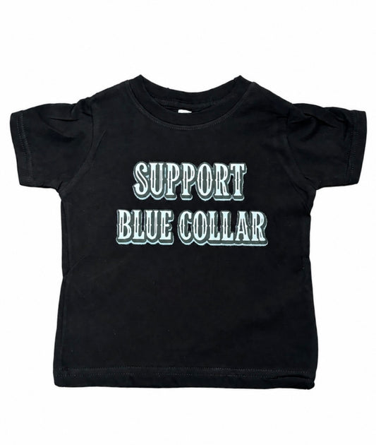 SUPPORT BLUE COLLAR Tee (Kids)