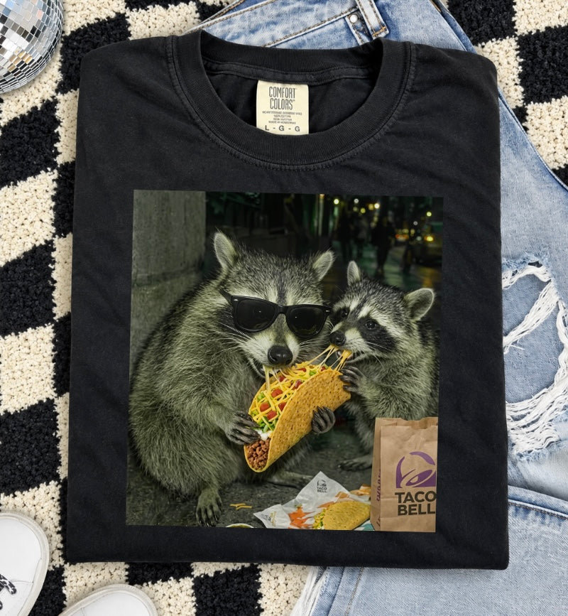 Taco Raccoon Tee (Adult)