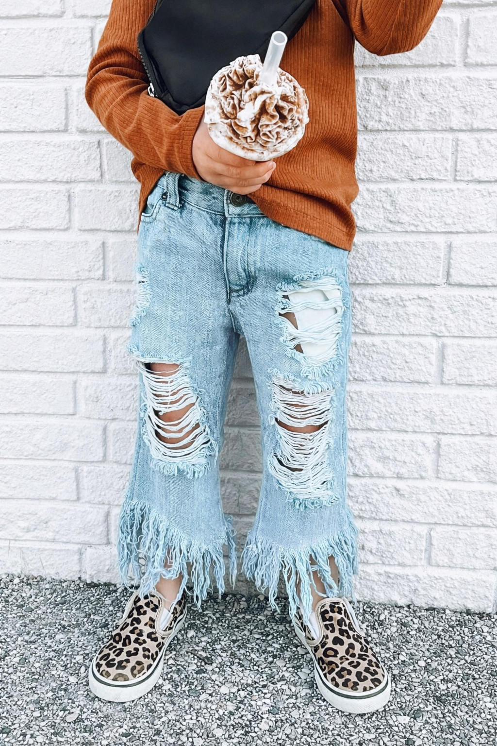Fringe Girlfriend Jeans (Girls)