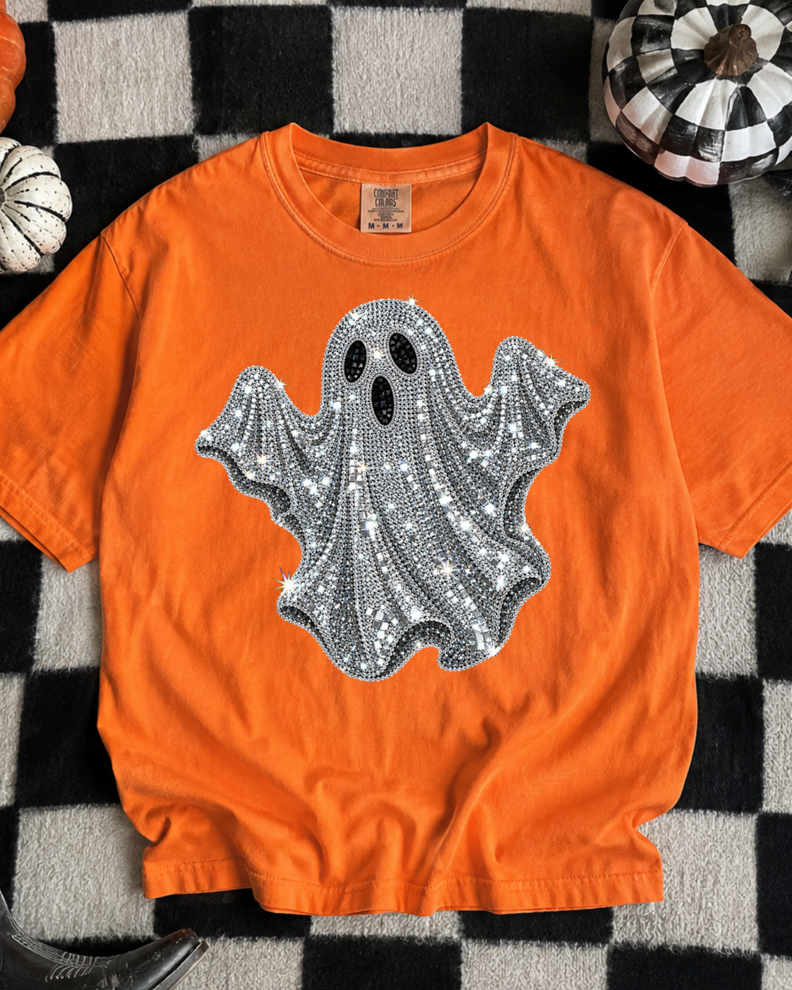 Glitter Ghost Tee (Adults)
