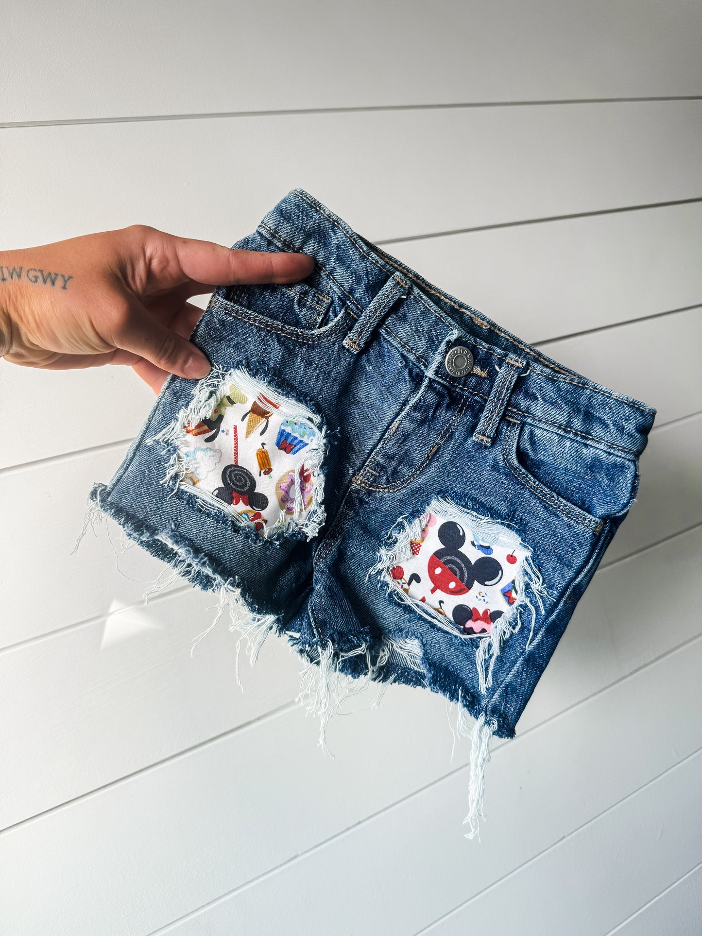 Magical Mouse Treats Patch Shorts (Boys & Girls)